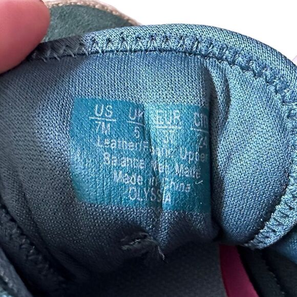 Ryka ~ Suede upper with jute accent and rolled comfort collar ~ size 7 - Picture 4 of 9